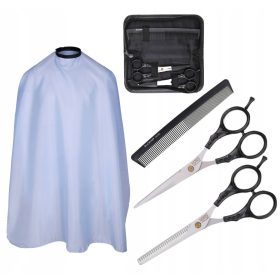  SET Škarje za lase Thinnings Cape etui
