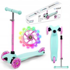 Hulajnoga Kidwell UNO za deklice roza, zelena