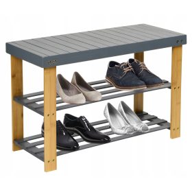 OMARA ZA ČEVLJE IZ BAMBUSA Z UDOBNIM SEDEŽEM