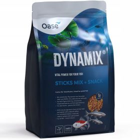 Oase Dynamix Sticks Mix + Snack 8L poslastice. KOI