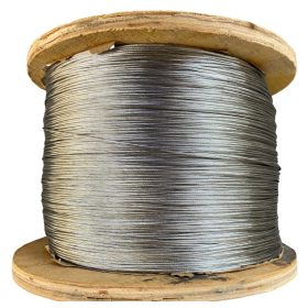   JEKLENA KABEL ZA ELEKTRIČNEGA PASTIRJA, POCINKANA, 19 ŽIC 1,5MM / 1000M