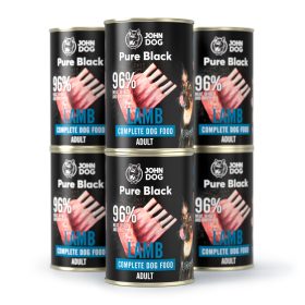 John Pes Pure Black hrana za odrasle jagnjetina 6x400g