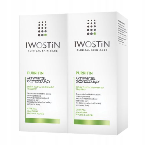 IWOSTIN PURRITIN Aktivni gel za čiščenje obraza - za problematično kožo