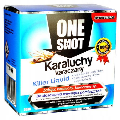 Uničevalec ščurkov in pršic One Shot 0,03 kg 30 ml
