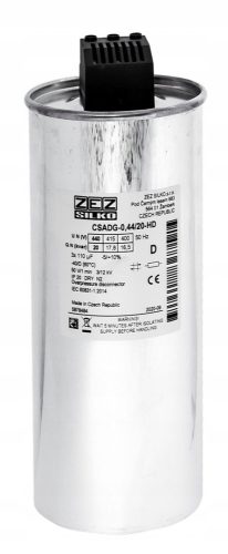 Elektrolitski kondenzator za kompenzacijo jalove moči 20 kVar 440V CSADG-0,44/20-HD