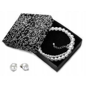 Darilni set nakita Jablonex White Pearl 2c