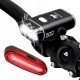 Najmočnejši komplet kolesarskih luči SPREDAJ + ZADAJ - EVI BIKE SERIES iLIGHT PRO v500+ in ZADNJA LUČ