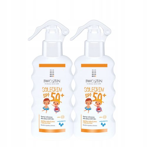 IWOSTIN Solecrin Otroški zaščitni sprej SPF 50+: Izjemna zaščita in nega