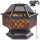  Gardebruk Kamin Fire Bowl Fire Basket Steel