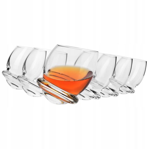 Kapitanski kozarci za viski Roly-Poly Krosno 200 ml 6 kos.