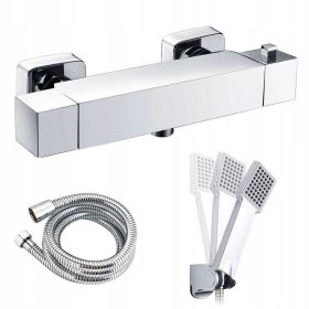 Baterija za prho FORB CARO s termostatom, komplet