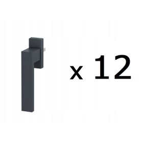 Okenska kljuka Dublin antracit L-35/45 (12 kosov)