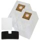 MicroBag visokokakovostna sintetična vrečka za sesalnik Sencor SVC45RD SVC45BL SVC45GR SVC45BK 12 kosov