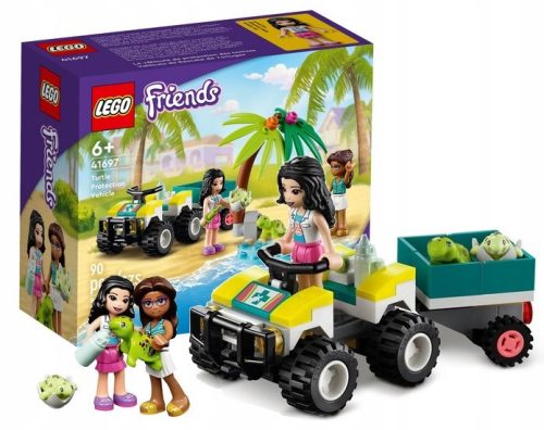LEGO Friends 41697 Reševalno vozilo za reševanje želv
