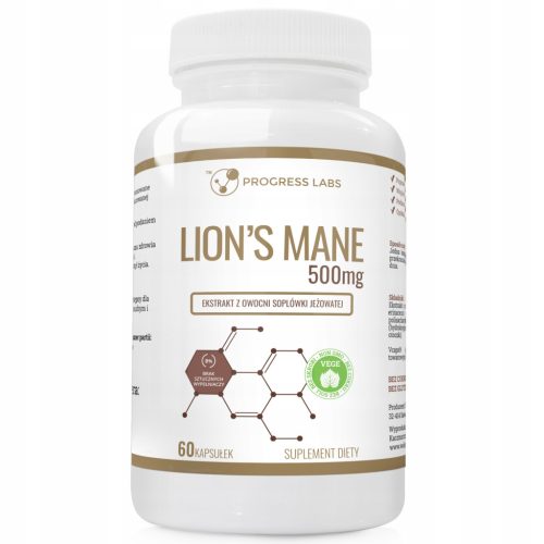 Lionska Griva 500mg - Napredni Veganski Ekstrakt za Izboljšano Zdravje