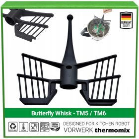   Mešalnik/motiljček za VORWERK Thermomix TM6 in TM5 | visoka kakovost | certifikat + BPAfree