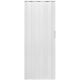 Gockowiak Harmonikasta PVC vrata - Bela 001P 80 cm