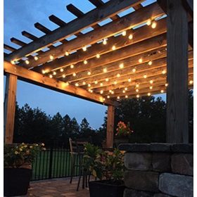 Vrtna girlanda z žarnicami Morty 21 - 50 luči