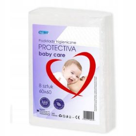   Higienski vložki za dojenčke Protectiva Baby Care 60x60 cm 8 kosov
