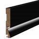 GGD Grupa GOLD DOOR Listwa Przypodłogowa MDF Czarna LED 80x16mm, długość 100 cm
