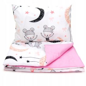   Posteljnina za otroško posteljico Kerstin 120 x 90 cm, dvostranska, večbarvna