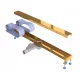 Linearni odtok Waterway Premium Gold Nizek, 80 cm