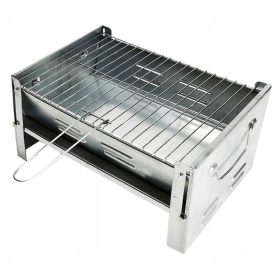  ŽAR NA OGLJE ZLOŽLJIV za kampiranje, PRENOSNI, 40x27