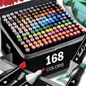   Profesionalni alkoholni markerji 168 kosov za ustvarjalno risanje