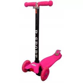 Skuter H1p R-Sport z LED svetlečimi kolesi do 50 kg