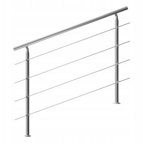 Balustrada Monzana za Stopnice iz Jekla 150 cm + 4