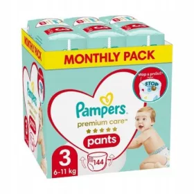 Pampers Premium Care plenice Velikost 3 144 kosov