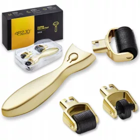   Valjček za mezoterapijo mikroigelnega valjčka 3v1 Gold Line