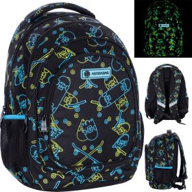   AstraBag Večnamenski Šolski Nahrbtnik AB330 Neon Effect Skate 20l