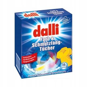 DALLI Barvni robčki za pranje barvnega perila, 15 kosov