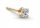 ZLATA DIAMANTNA uhani SWAROVSKI CIRKON 3 mm