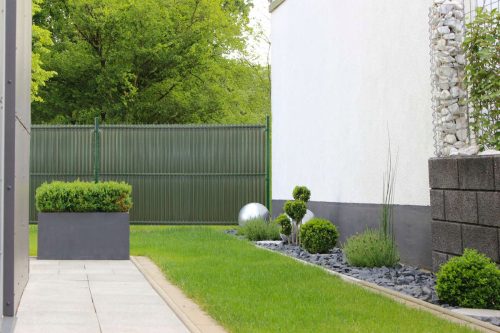 Pokriv za ograjne panele 123 x 250 zelene barve