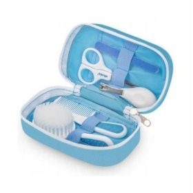 AKUKU Kozmetični set za nego otroka, modri, 9 kosov