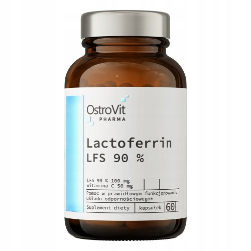 Visokokakovostni dodatek OstroVit Pharma Laktoferin LFS 90% z inulinom in vitaminom C