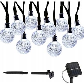 Girlanda Solarna LED Svetilke 100 Žarnic 12M