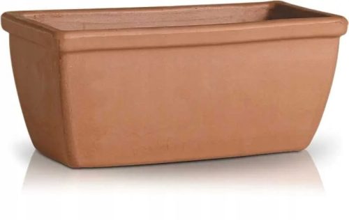 WLOSZKA TERAKOTNA CVETLICNA POSODA - BALKONSKO KORITO 43X19X17 CM