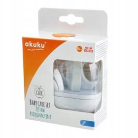 Akuku jabolčni veliki kozmetični set 6 kosov v etuiju