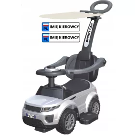 Hojica, avtomobil 4 v 1 s streho in tablico za otroke