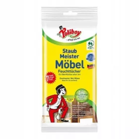   Poliboy Vlažilni Robčki za Čiščenje in Nego Pohištva 24 kosov