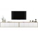 Viseče TV stojalo Loft TV komoda Bela MAT 300cm