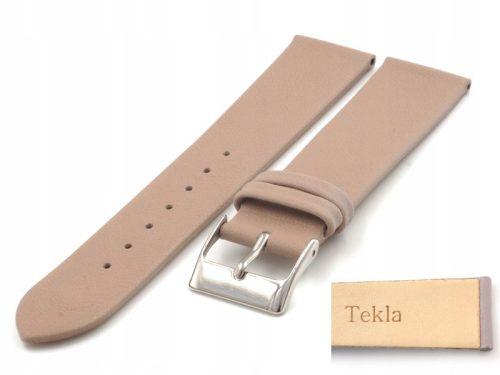 Prestižni usnjen pas za uro Tekla T-047.17 20 mm