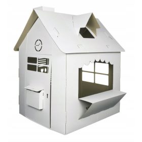   Ročno izdelana kartonska Cvetličarna Hiša Tektorado za Otroke