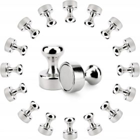   Močni neodimski magneti za tablo, hladilnik, pisarno - 12x16 mm, 16 kosov