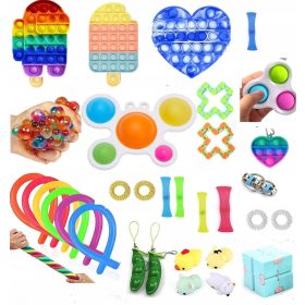 VELIK KOMPLET PROTISTRESNIH FIDGET IGRAČ 32