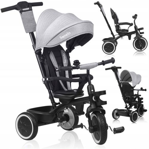 Optimized Name: Lionelo GREY STONE Grey Tricikel za otroke

Optimized Description:
⭐ Otroški tricikel Lionelo GREY STONE Grey je večnamensko vozilo, ki raste skupaj z vašim otrokom. Primerno je za otr