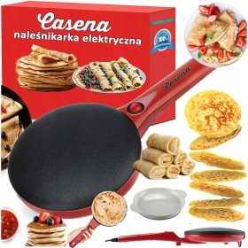 Naleśnikarka Casena 5903919674599 650 W rdeča